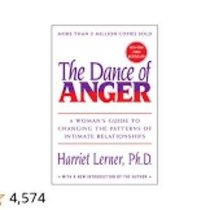 The Dance of Anger Book by Harriet Learner ( comes with journal)